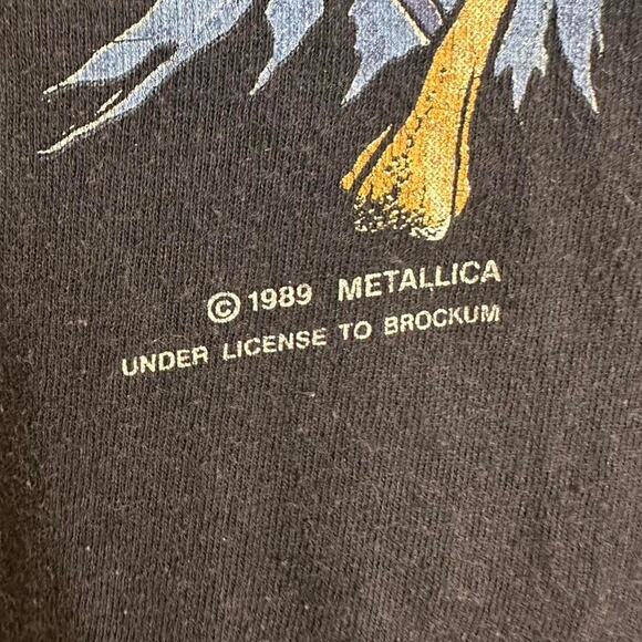 Vintage 1989 Metallica Shirt - Picture 3 of 8